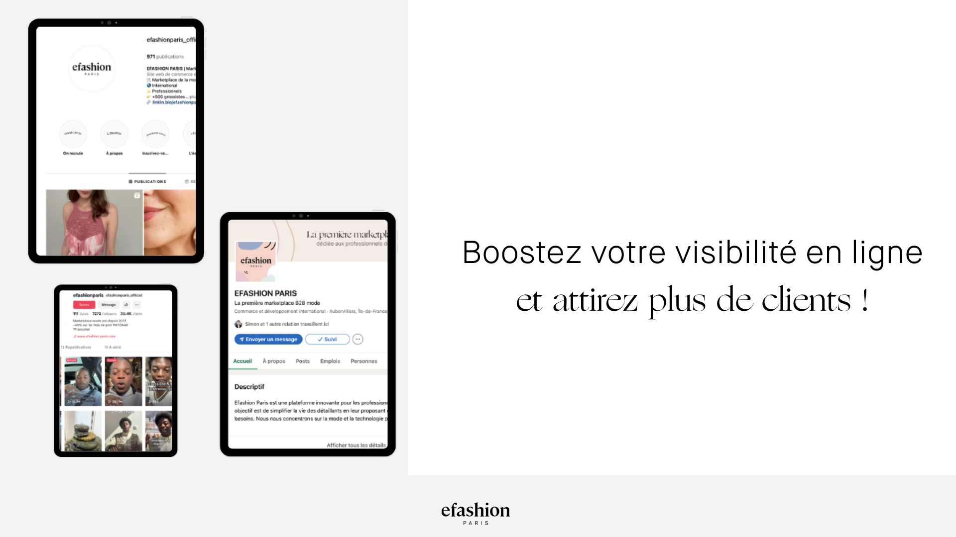 Plus de visibilité, plus de clients : maîtrisez les réseaux sociaux.